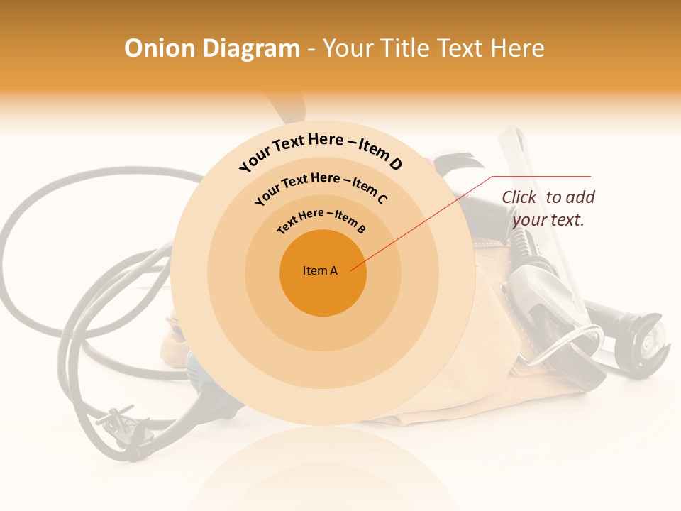 Yellow White Hammer PowerPoint Template