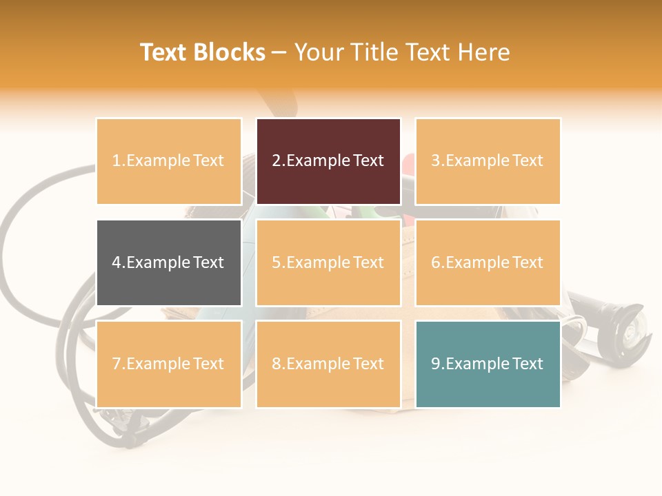 Yellow White Hammer PowerPoint Template