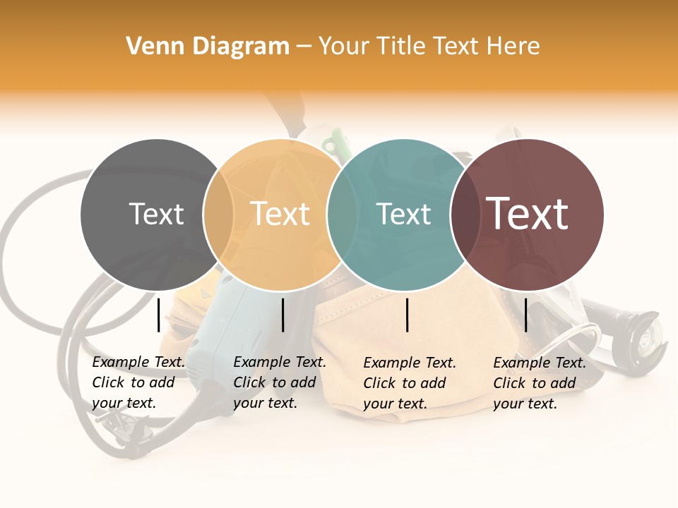 Yellow White Hammer PowerPoint Template