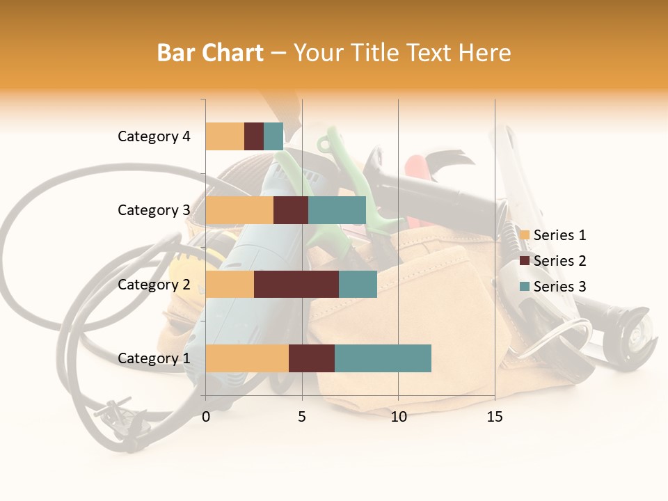 Yellow White Hammer PowerPoint Template