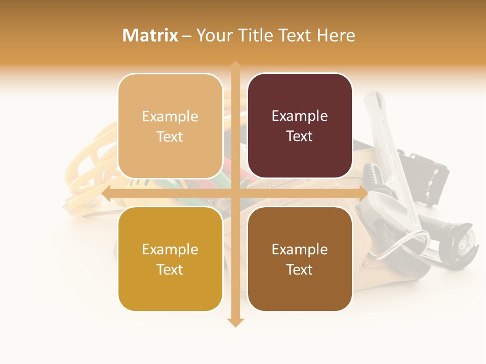 Tool Belt PowerPoint Template