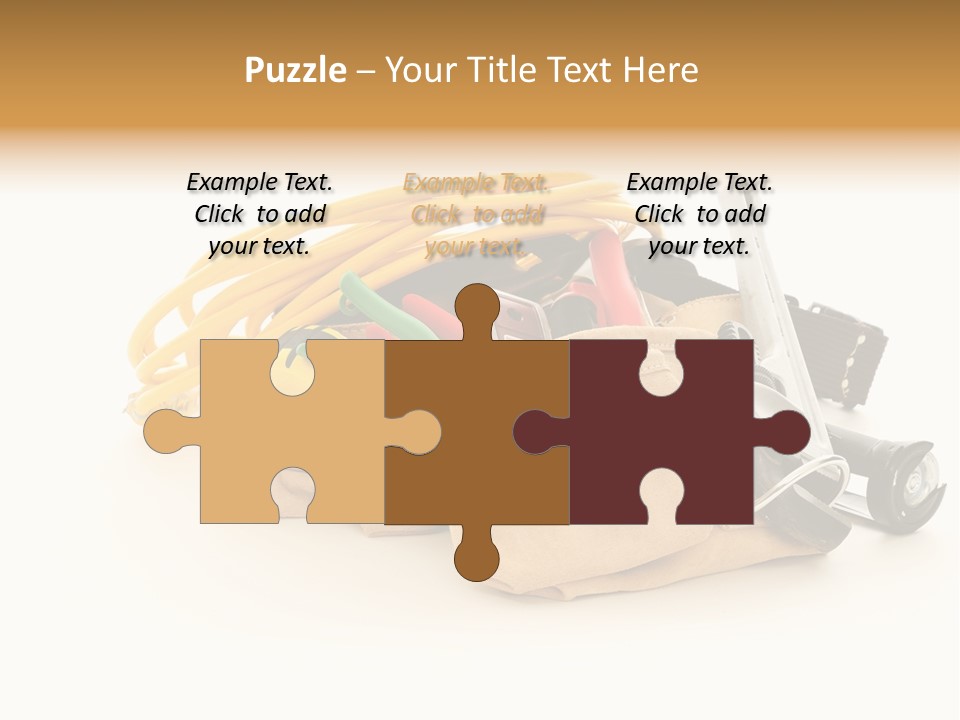 Tool Belt PowerPoint Template