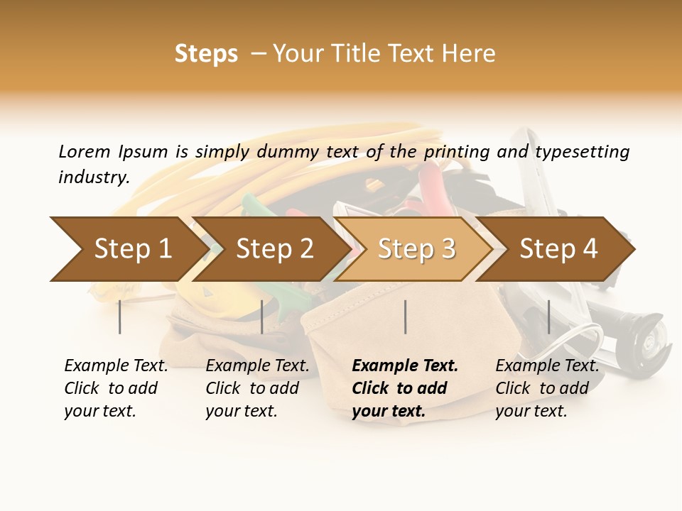 Tool Belt PowerPoint Template