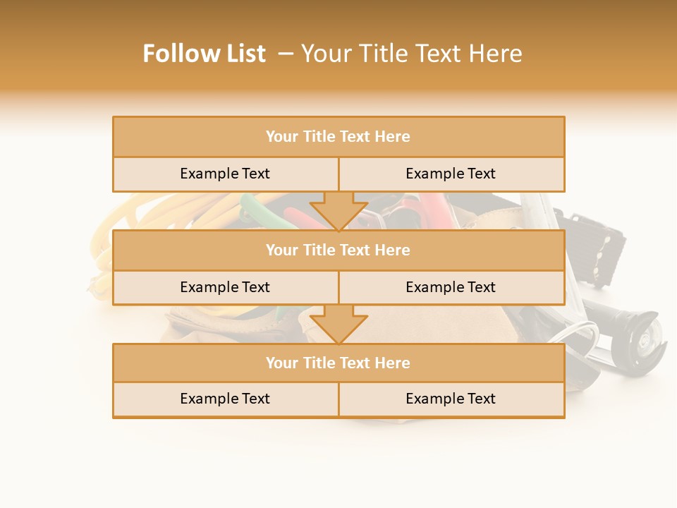 Tool Belt PowerPoint Template