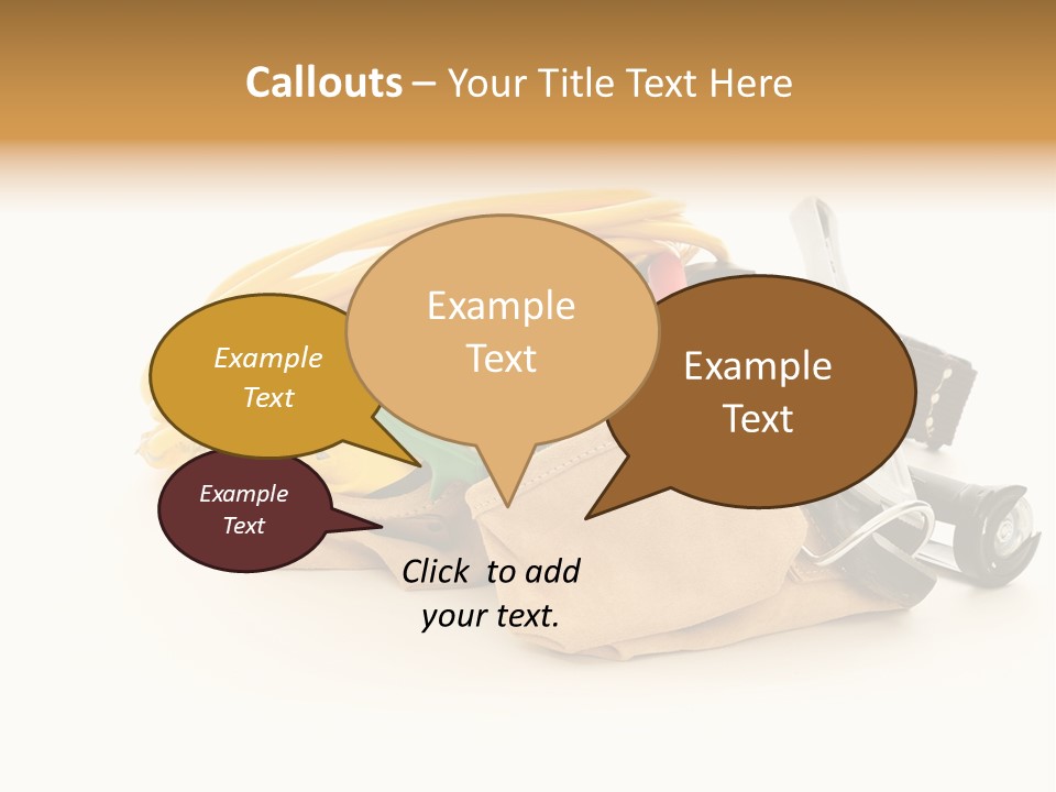 Tool Belt PowerPoint Template