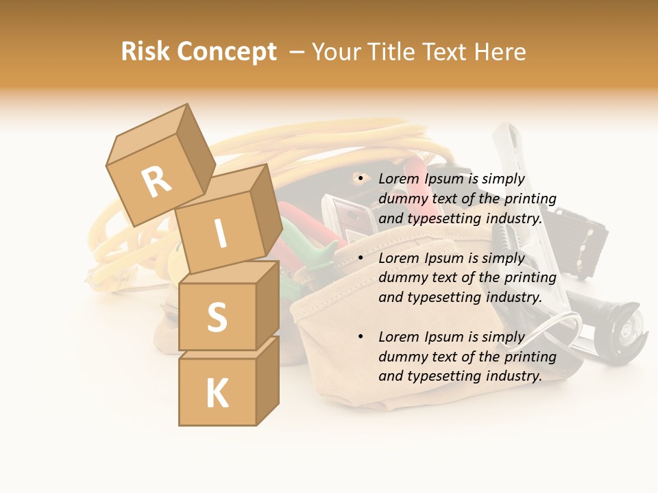 Tool Belt PowerPoint Template