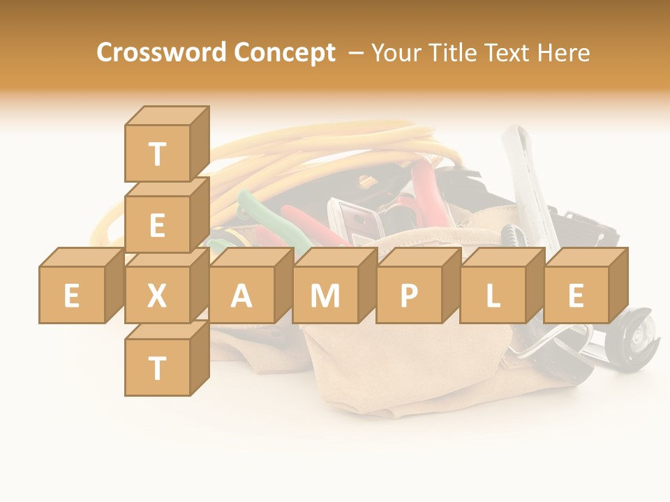 Tool Belt PowerPoint Template