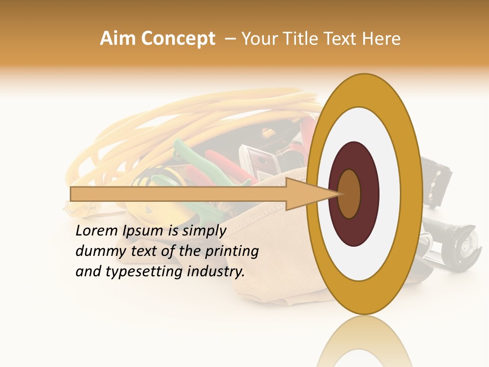 Tool Belt PowerPoint Template