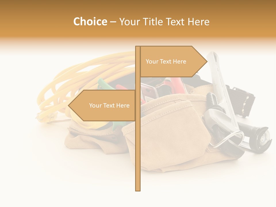 Tool Belt PowerPoint Template