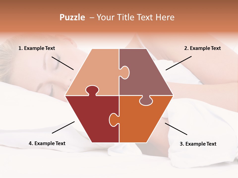 Sleeping People PowerPoint Template