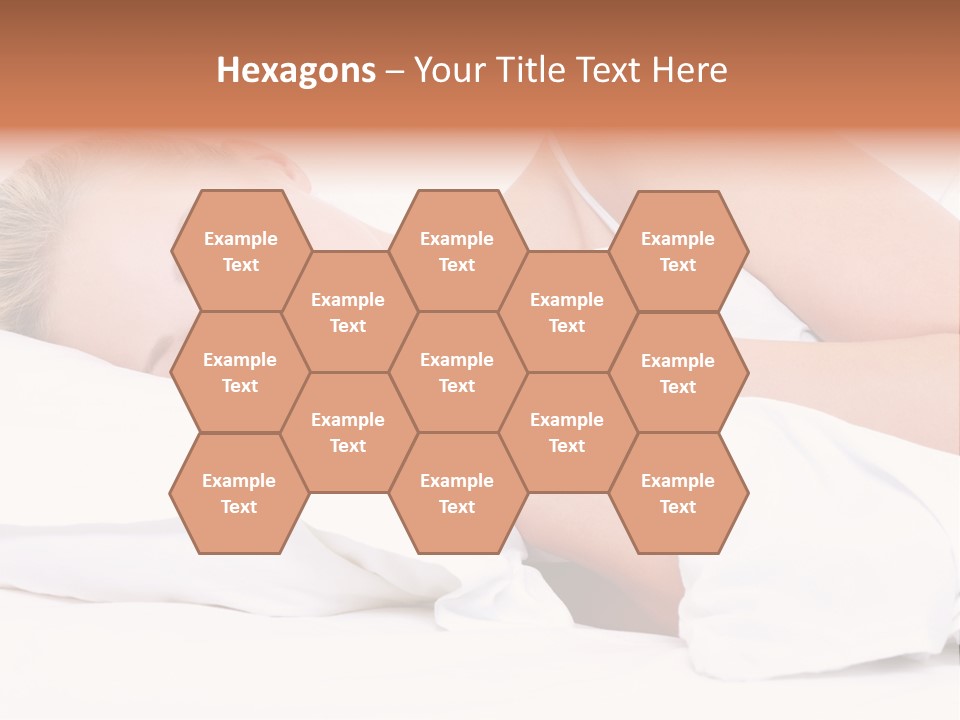 Sleeping People PowerPoint Template