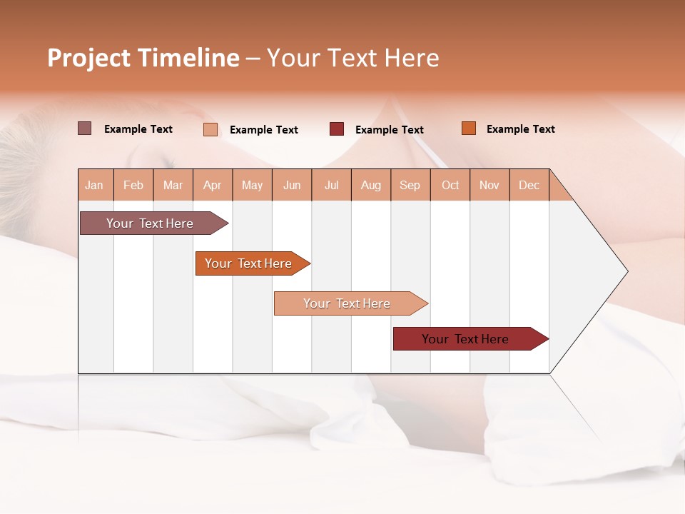Sleeping People PowerPoint Template