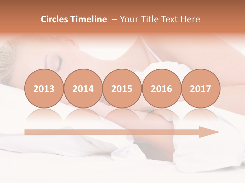 Sleeping People PowerPoint Template