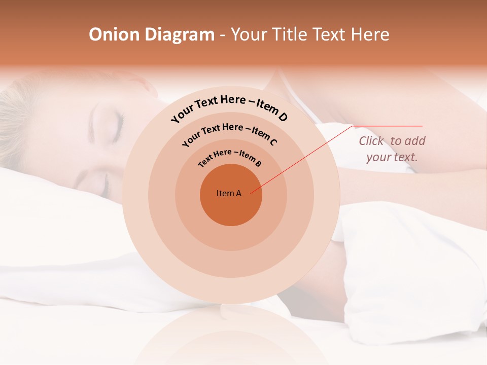 Sleeping People PowerPoint Template