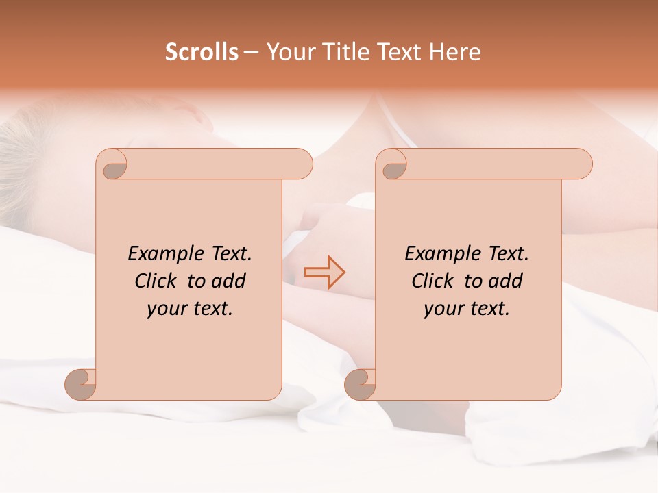 Sleeping People PowerPoint Template