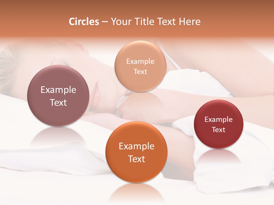 Sleeping People PowerPoint Template