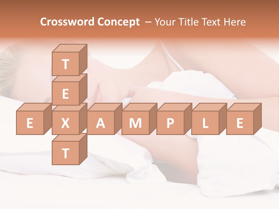 Sleeping People PowerPoint Template