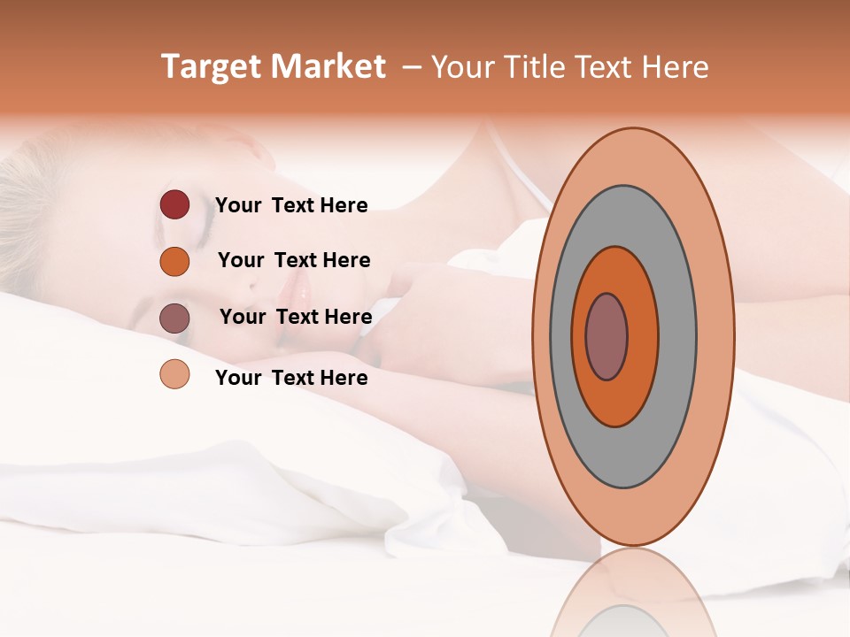 Sleeping People PowerPoint Template