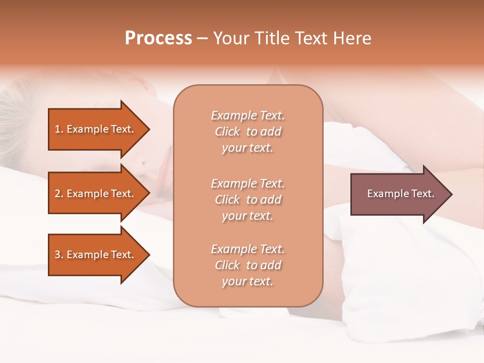 Sleeping People PowerPoint Template