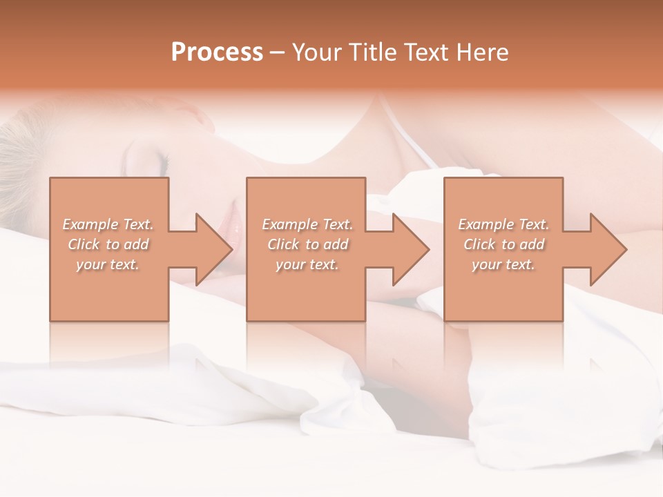 Sleeping People PowerPoint Template