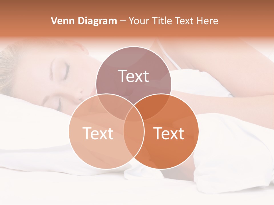 Sleeping People PowerPoint Template