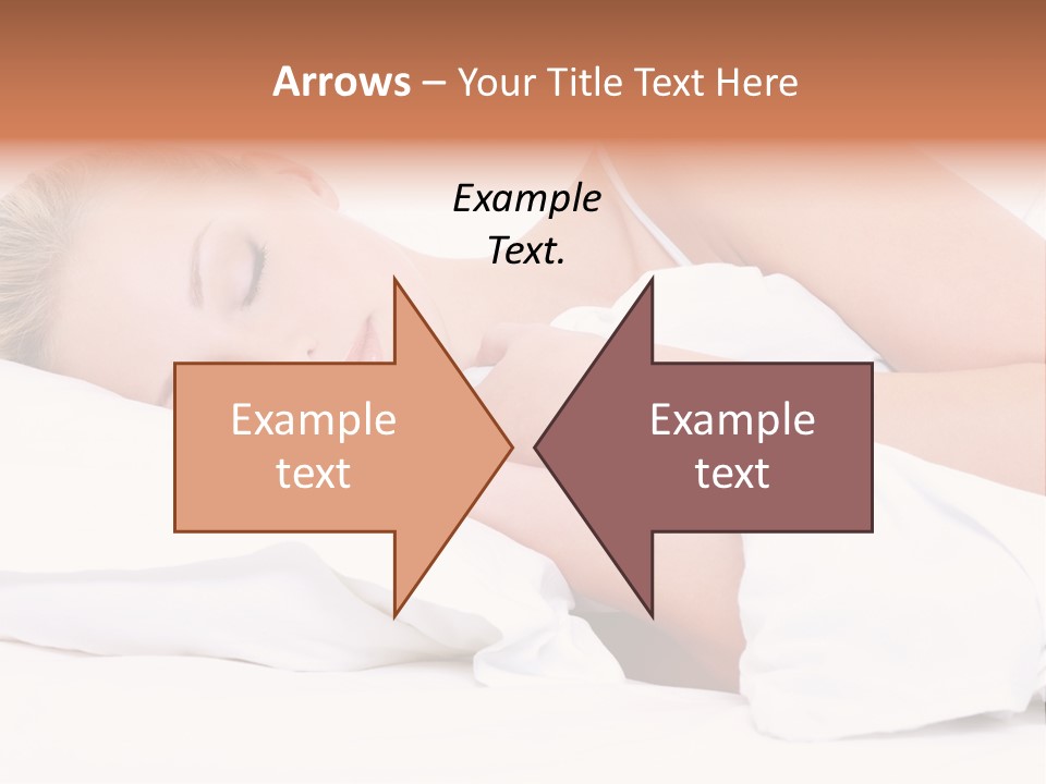 Sleeping People PowerPoint Template