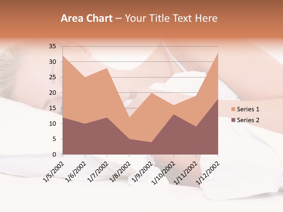 Sleeping People PowerPoint Template