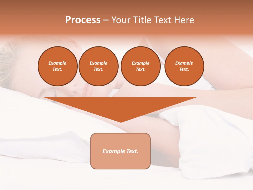 Sleeping People PowerPoint Template