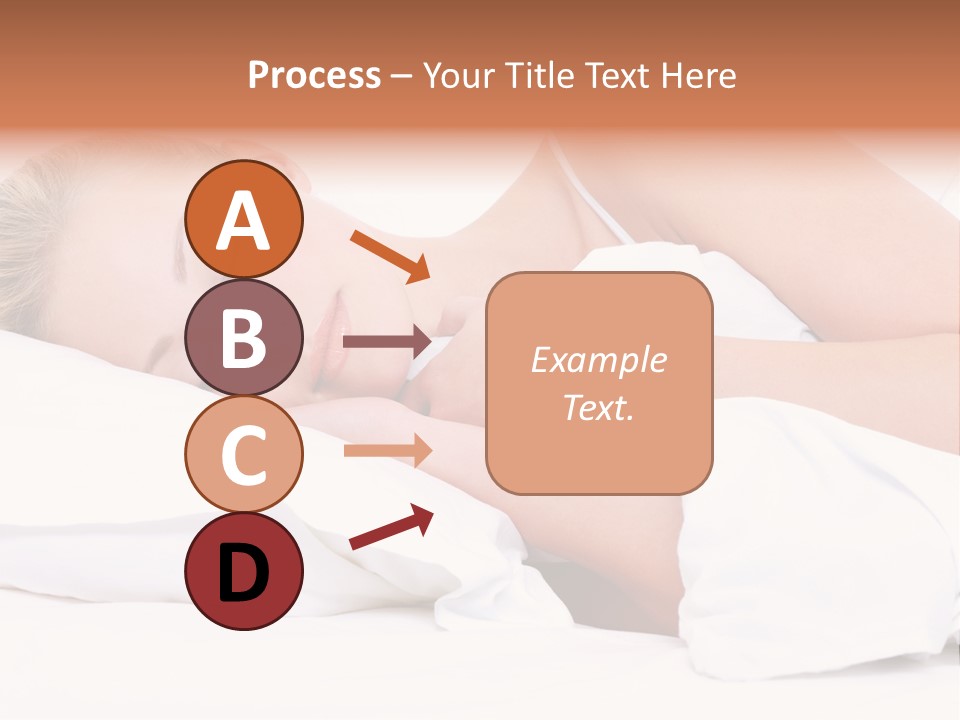 Sleeping People PowerPoint Template