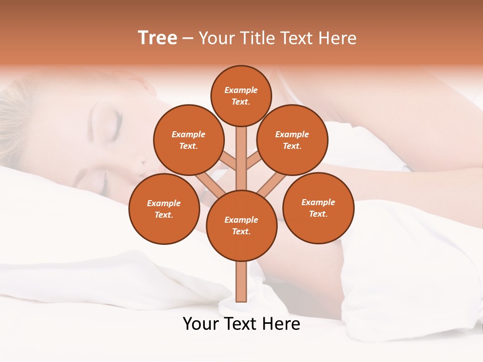 Sleeping People PowerPoint Template