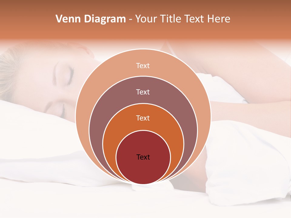 Sleeping People PowerPoint Template