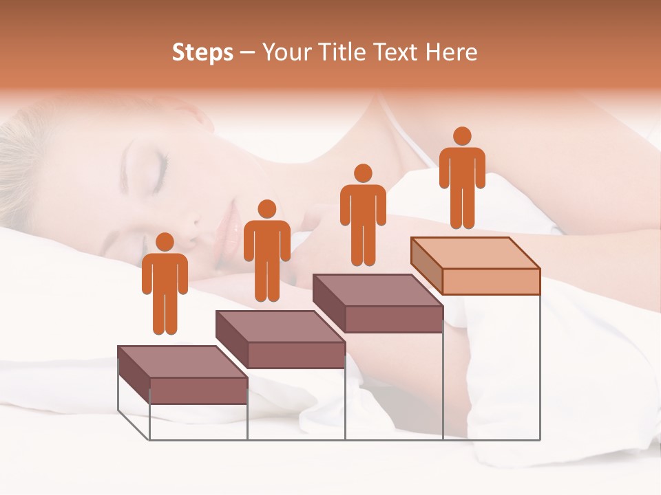 Sleeping People PowerPoint Template