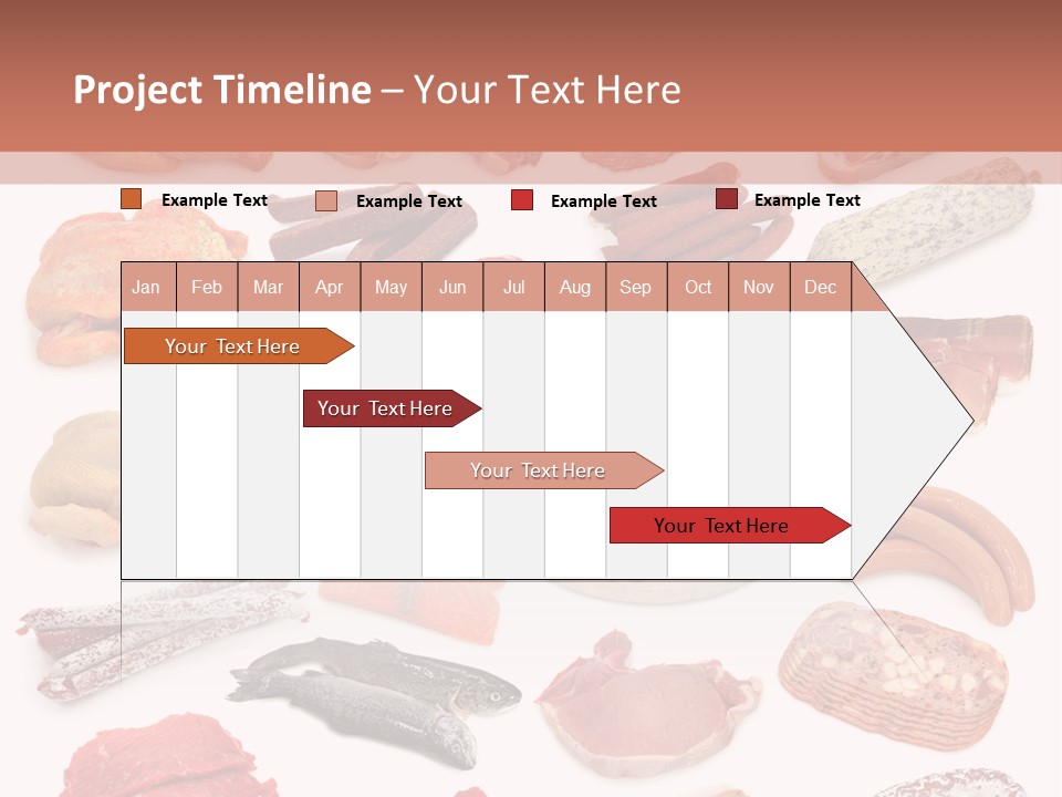 Different Meats PowerPoint Template