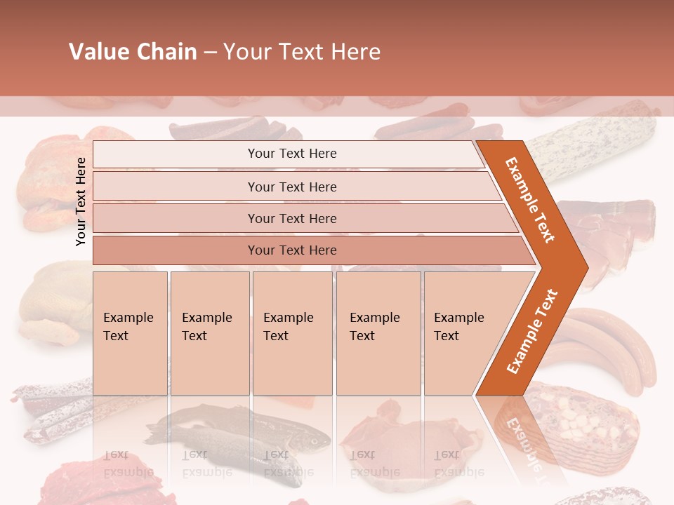 Different Meats PowerPoint Template