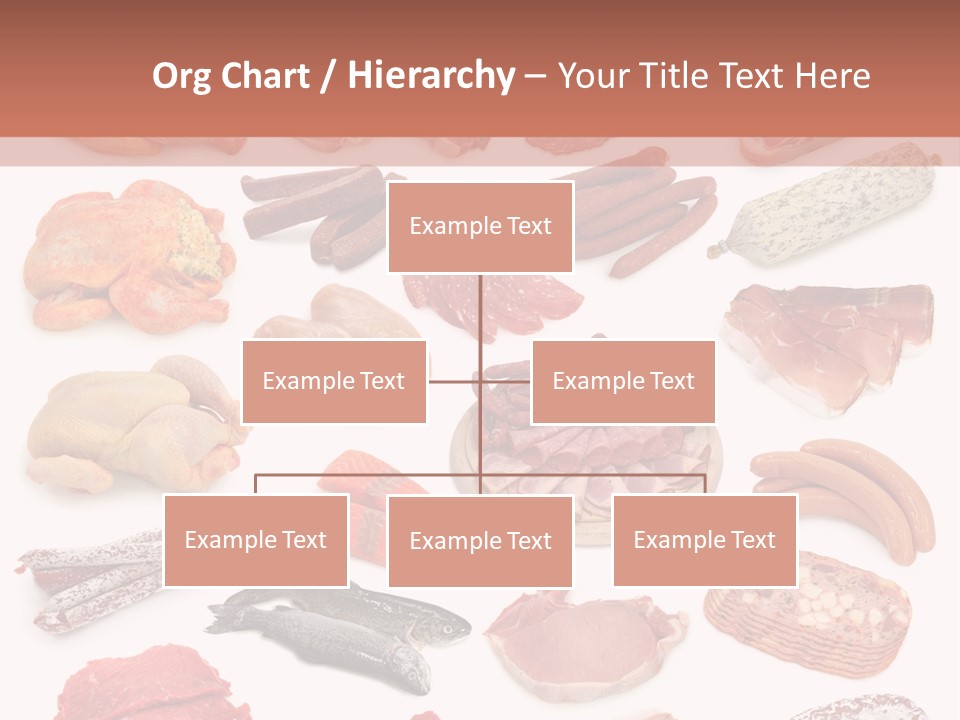 Different Meats PowerPoint Template