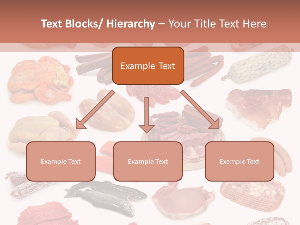 Different Meats PowerPoint Template
