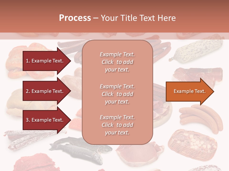 Different Meats PowerPoint Template