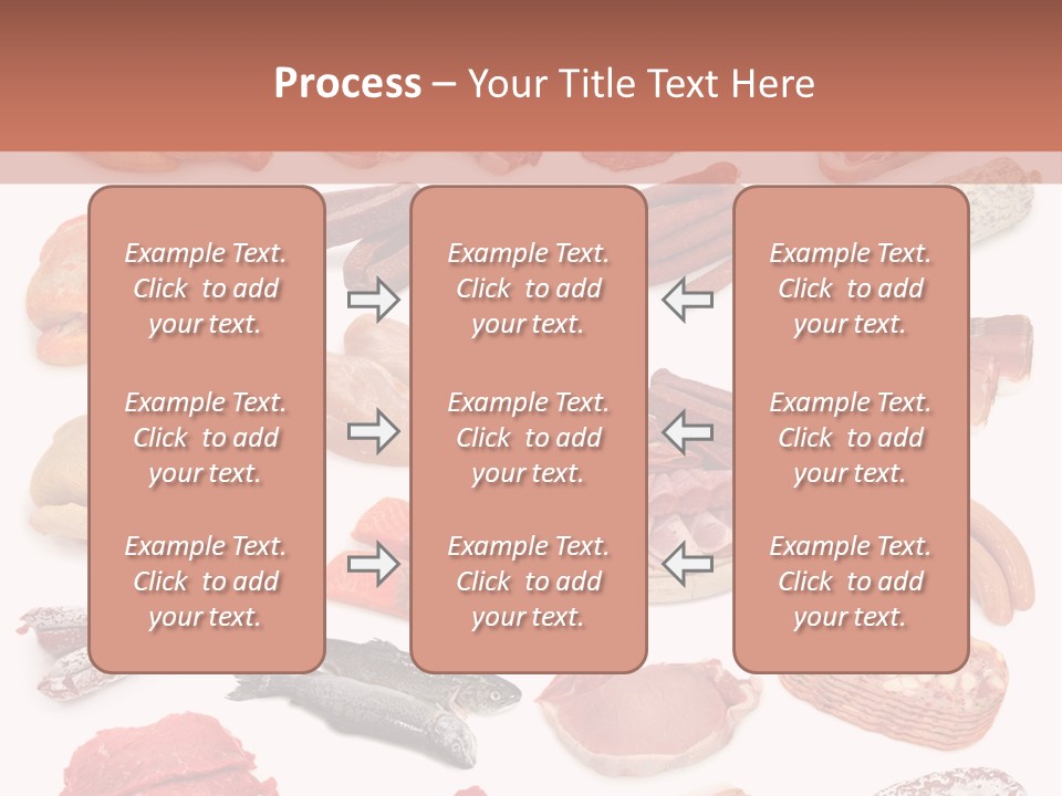 Different Meats PowerPoint Template