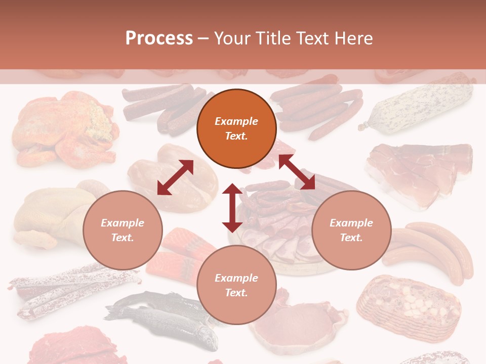Different Meats PowerPoint Template