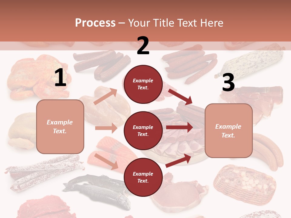 Different Meats PowerPoint Template
