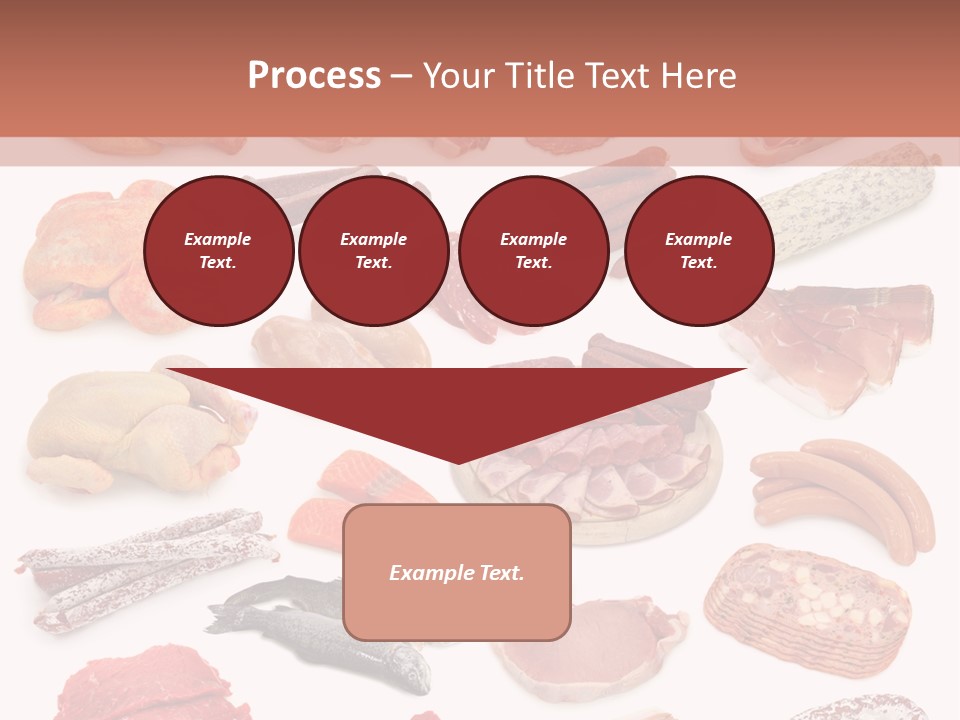 Different Meats PowerPoint Template