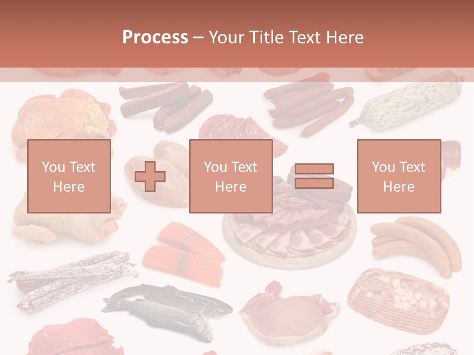 Different Meats PowerPoint Template