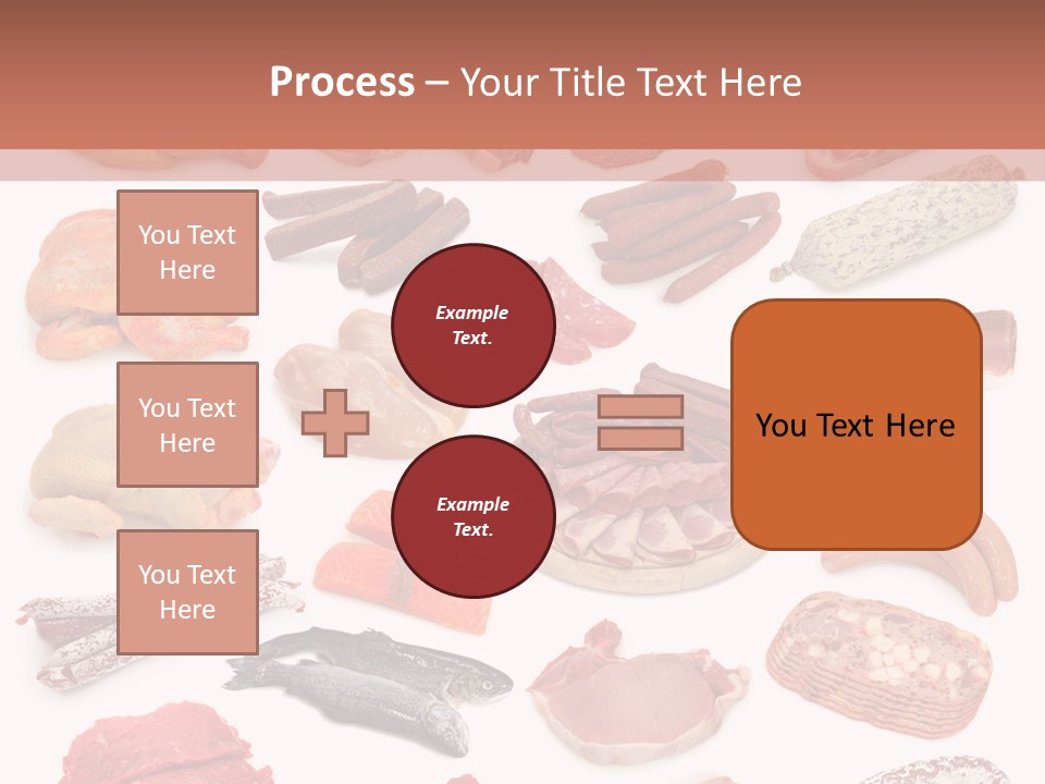 Different Meats PowerPoint Template