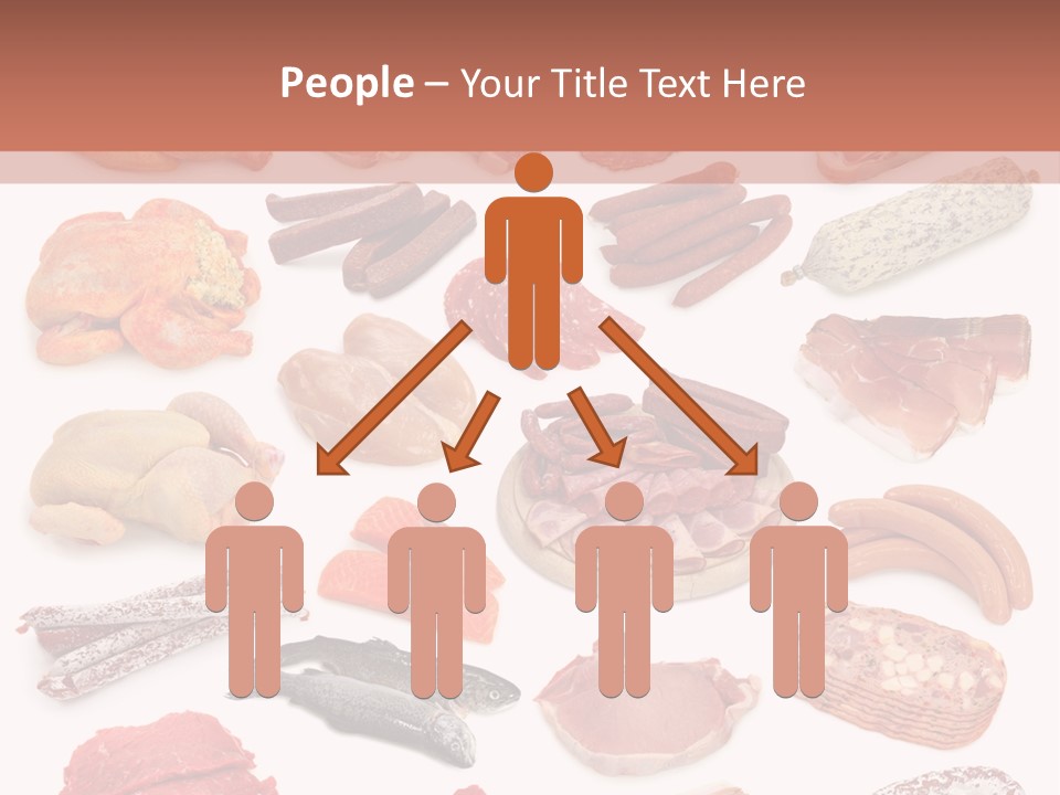 Different Meats PowerPoint Template