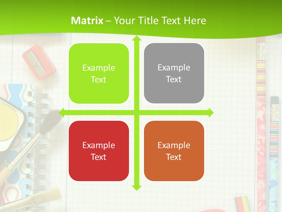 School Things PowerPoint Template