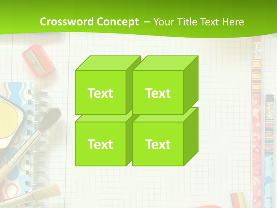 School Things PowerPoint Template