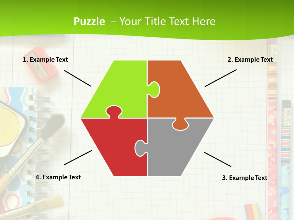 School Things PowerPoint Template