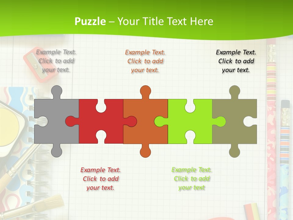 School Things PowerPoint Template