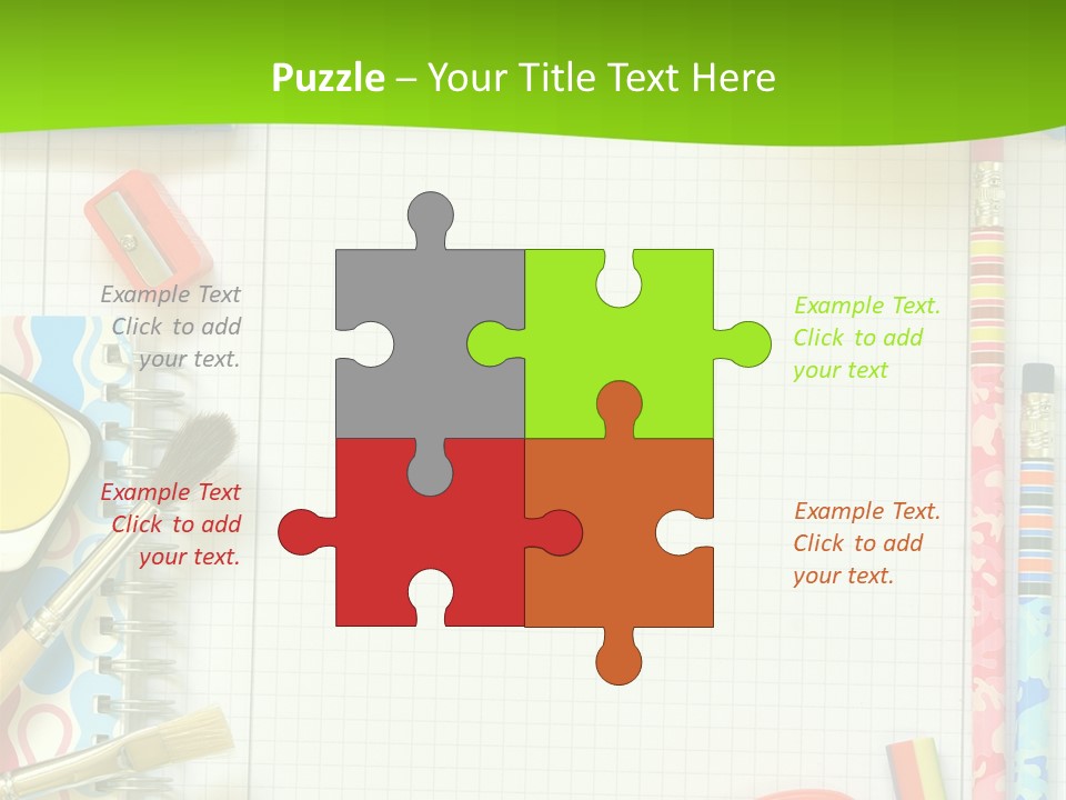 School Things PowerPoint Template