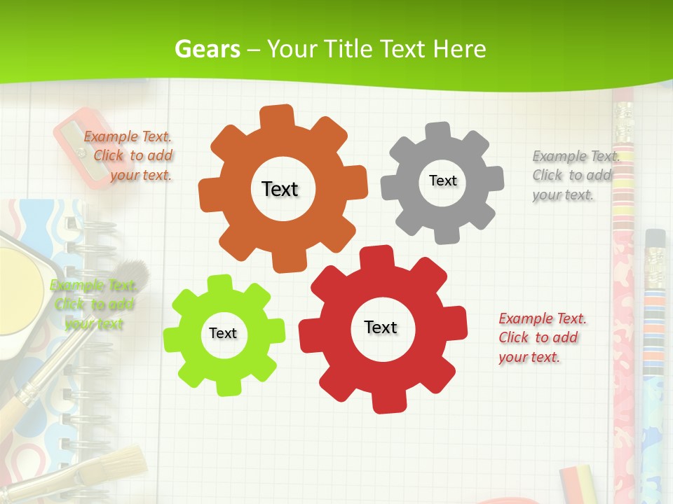 School Things PowerPoint Template